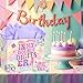 TagreSpike Large 10th Birthday Gift Bag for Girl Iridescent Double Digits Gift Bag with 10th Birthday Wrapping Paper and Card In My Double Digits Era Party Decor for Girls 10 Year Old Bday
