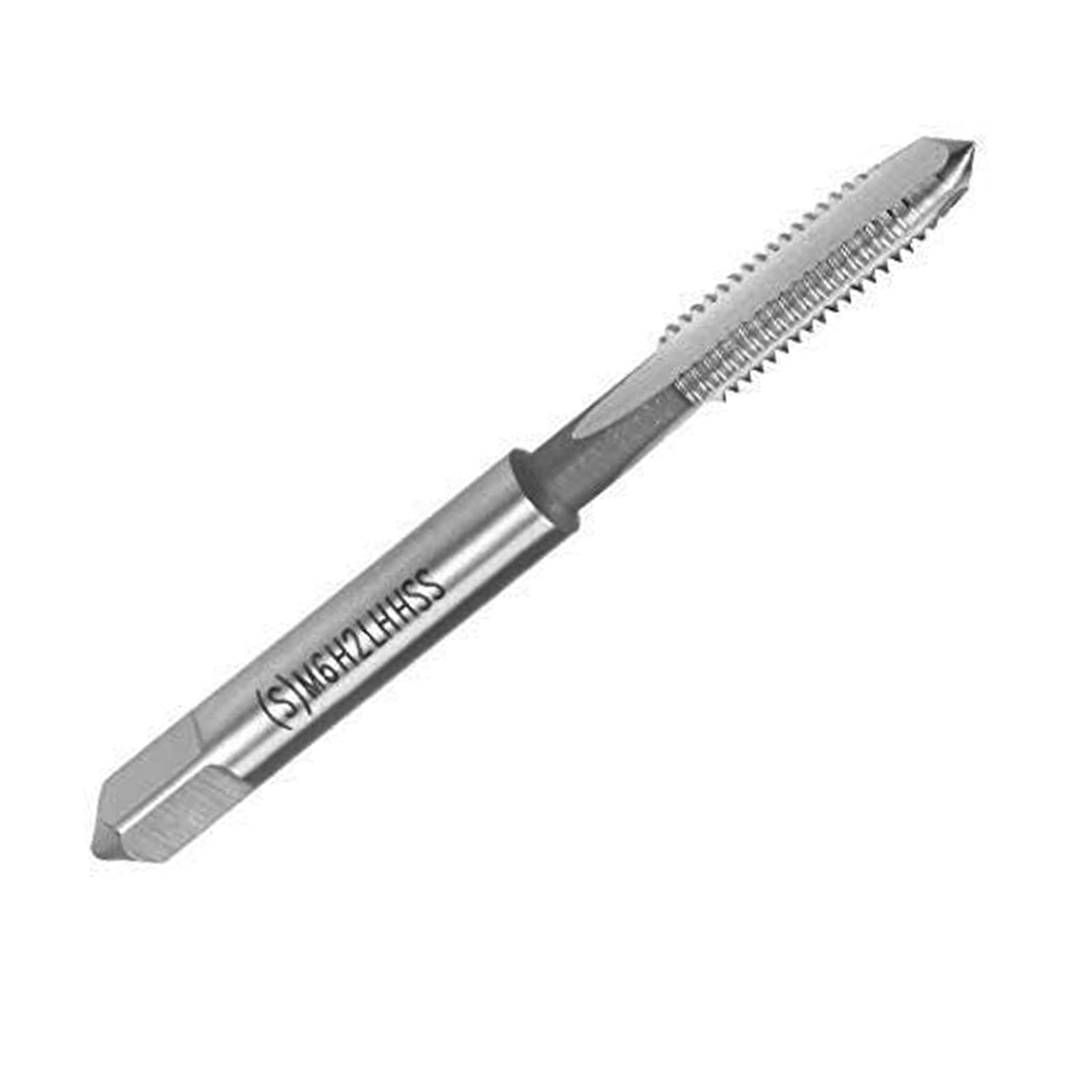 TA-VIGOR M6 x 1mm Metric Machine Tap, HSS 3 Straight Flute Taper Plug Metric Tap, 1mm Pitch Screw Thread Tapping Threading Machinist Repair DIY Tool