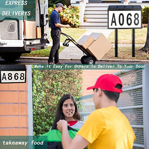 Deluisho Numero Civico Esterno Solare, Numero