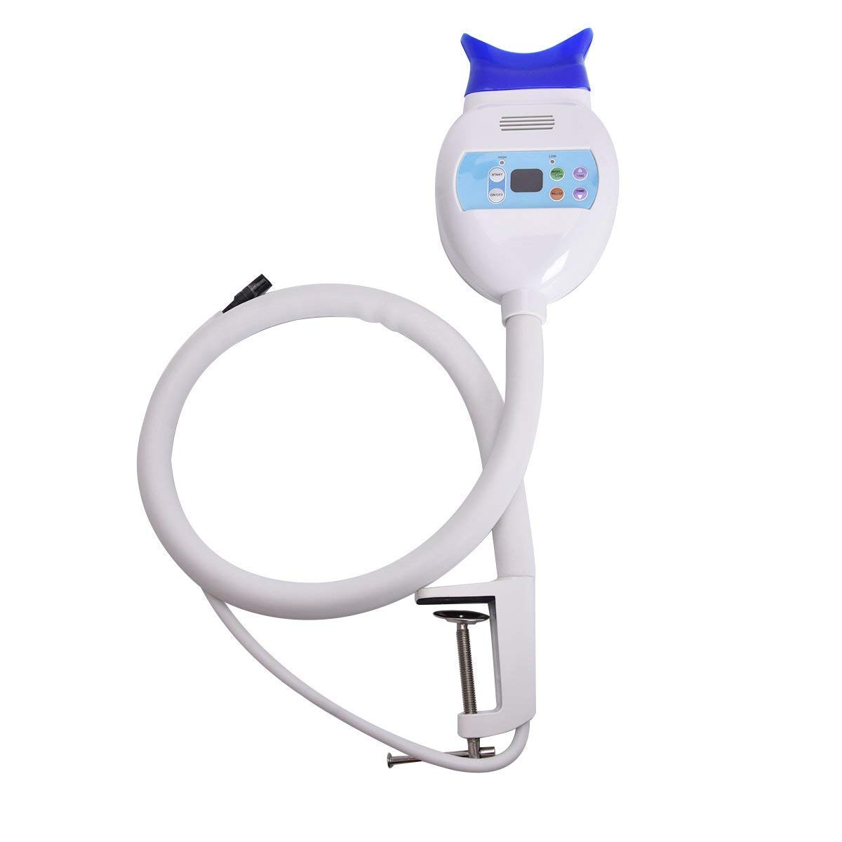 Teeth Whitening Machine LED Lamp Teeth Bleaching Blue Light Accelerator Holding on Table