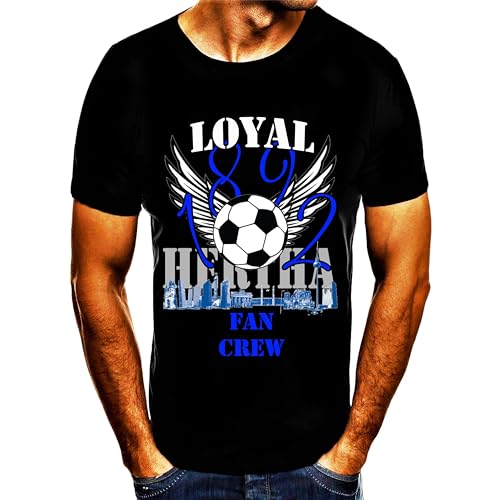 Loyal Hertha Fan Crew Fußball Trikot Tshirt (XL)