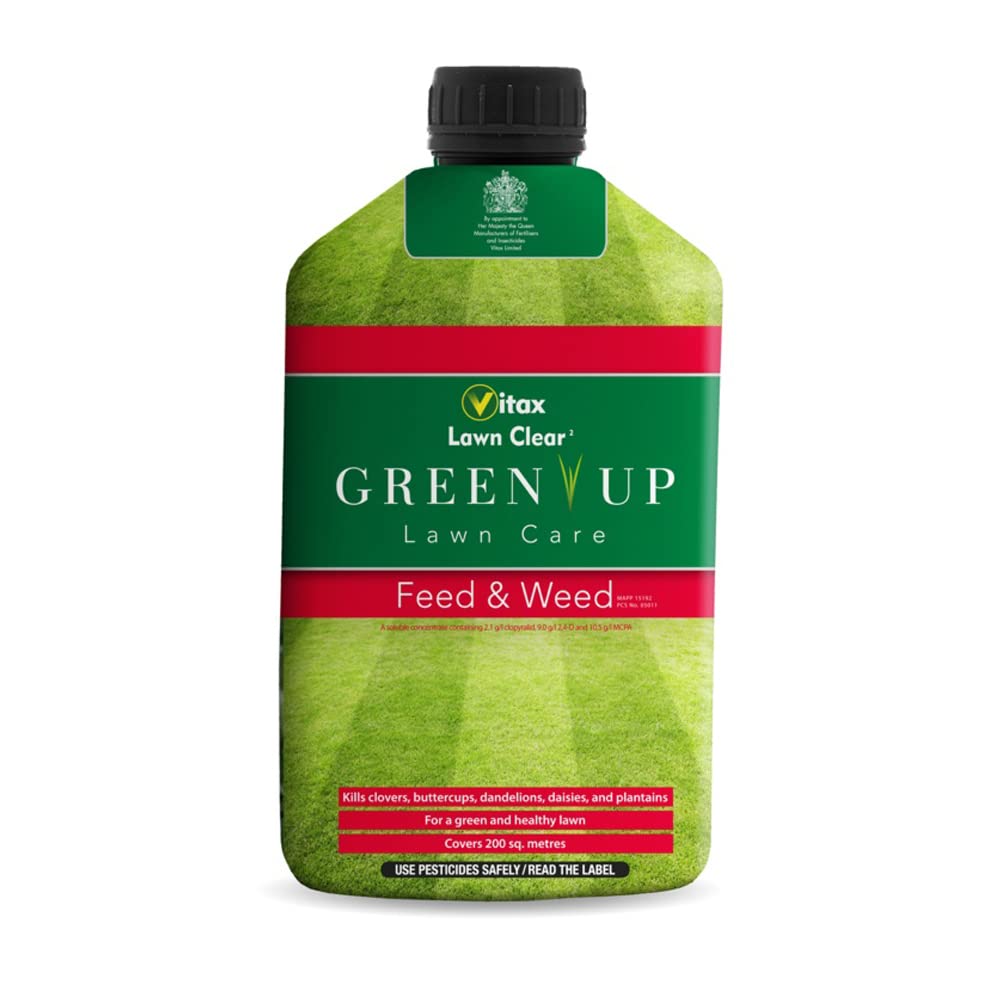 Vitax Green Up Liquid Feed & Weed 1Ltr