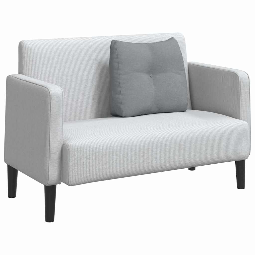 Cojín de respaldo gris claro, 60 x 24 x 50 cm, funda de terciopelo, ergonómico, con cierre de botón y cremallera, para salón, dormitorio, oficina