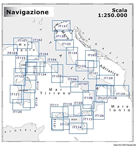 Navimap Carta IT114-IT115