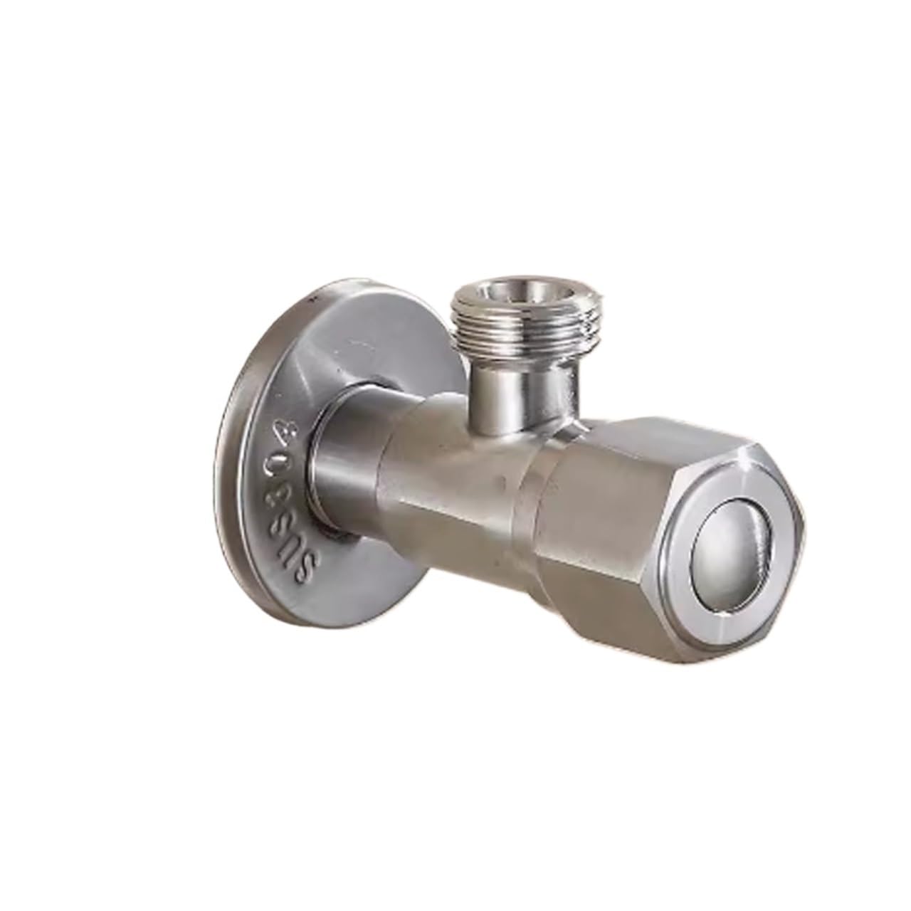 Dymkie H11102 Stainless Steel Hot Cold Inlet Toilet Filling Angle Sink Basin Water Heater Faucet For Kitchen(H11102)
