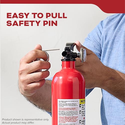 Kidde Basic 5 Fire Extinguisher for Home, 5-B:C, FA5G - image 9
