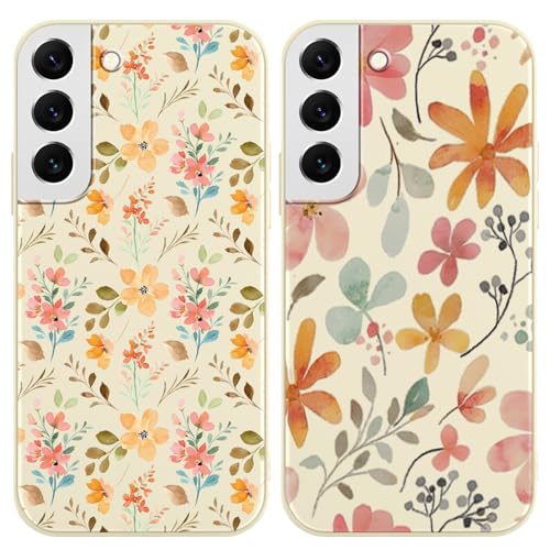 Yirlbey 2 Pièces Coque pour Samsung Galaxy S22 5G 6,1