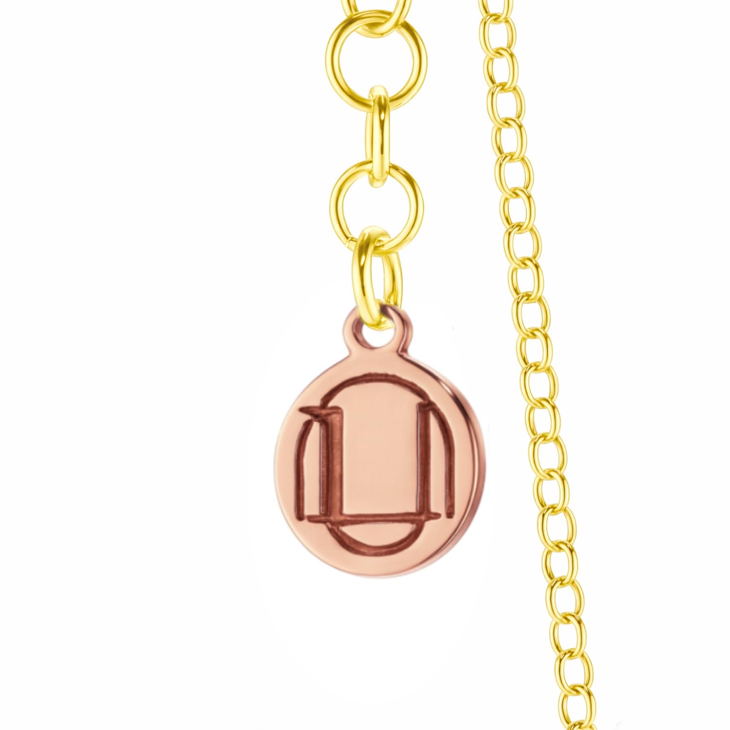 Collana Donna Argento 925 e Oro 18K Placcato – Ciondolo Rosa con Stelo – Collana Regolabile Elegante – Gioiello Donna Idea Regalo