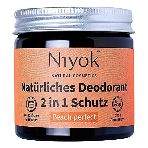 Niyok® 2 in 1 Deo ohne Aluminium Antitranspirant Deocreme Deodorant Creme | Damen | Herren starkes Schwitzen Cover