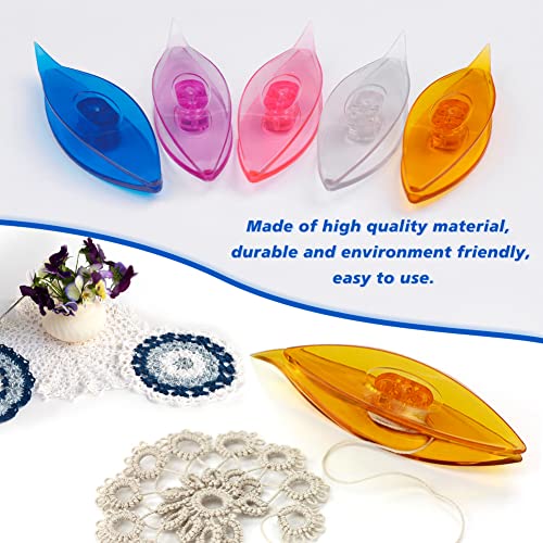 MIUSIE Durable,Practical Tatting Shuttle Kit,6 PCS Tatting Shuttles