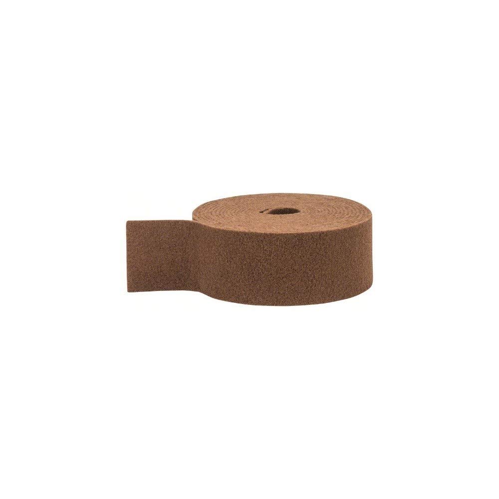 Bosch Professional Schleifvliesrolle Best for Finish Coarse (Feinheitsgrad: grob, Länge 10 m, Breite 115 mm, Zubehör Handschleifen), 2608608219