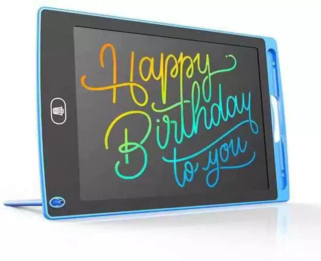 AUXA Colourful LCD Writing Tablet 8.5 Inch Screen, Toys, Kids Toy, LCD Writing pad, Writing Tablet, Kids Toys for Boys, Toys for Boys 4 Years, Toys for 5+ Years Boys, Drawing Tablet, E-Note Pad, Remove Button Corporate Gifting Pen Holder Desk Accessories 1pc (Lcd Writing Pad)-picture-11