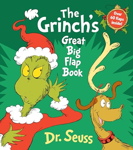 Image of The Grinch's Great Big Flap Book: Over 60 Lift-the-Flaps Inside! (Dr. Seuss Great Big Flap Board Books)