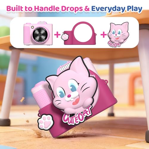 Kids Camera for Boys Girls Ages 3-10 Digital Camera Kids Toy Gifts - image 7