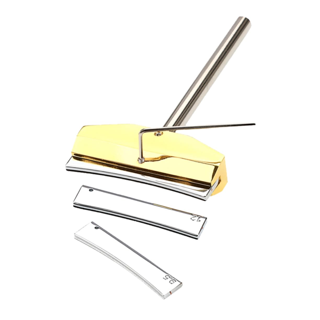 OFFSCH ギター フレット修理工具 フレットプレスカウル付きインサート 押さえ工具 弦楽器用 多目的属製レンチ付