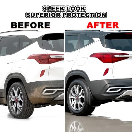 Image of 4Pcs Mud Flaps fit for 2020 2021 2022 2023 2024 2025 Kia KX3 /Seltos Mud Guards Front Rear Mudflaps Splash Guard Protector Accessories