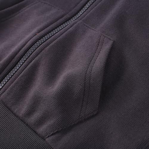 STARRYHEARTS Toddler Boy girl Sweatsuit Corduroy Long Sleeve Hooded Zip Up Tops Kids Tracksuit Sets Solid Outfits(Size:2-7)4