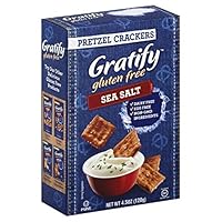 Algopix Similar Product 9 - GRATIFY CRKR PRTZL SEASALT THN GF 4.5OZ