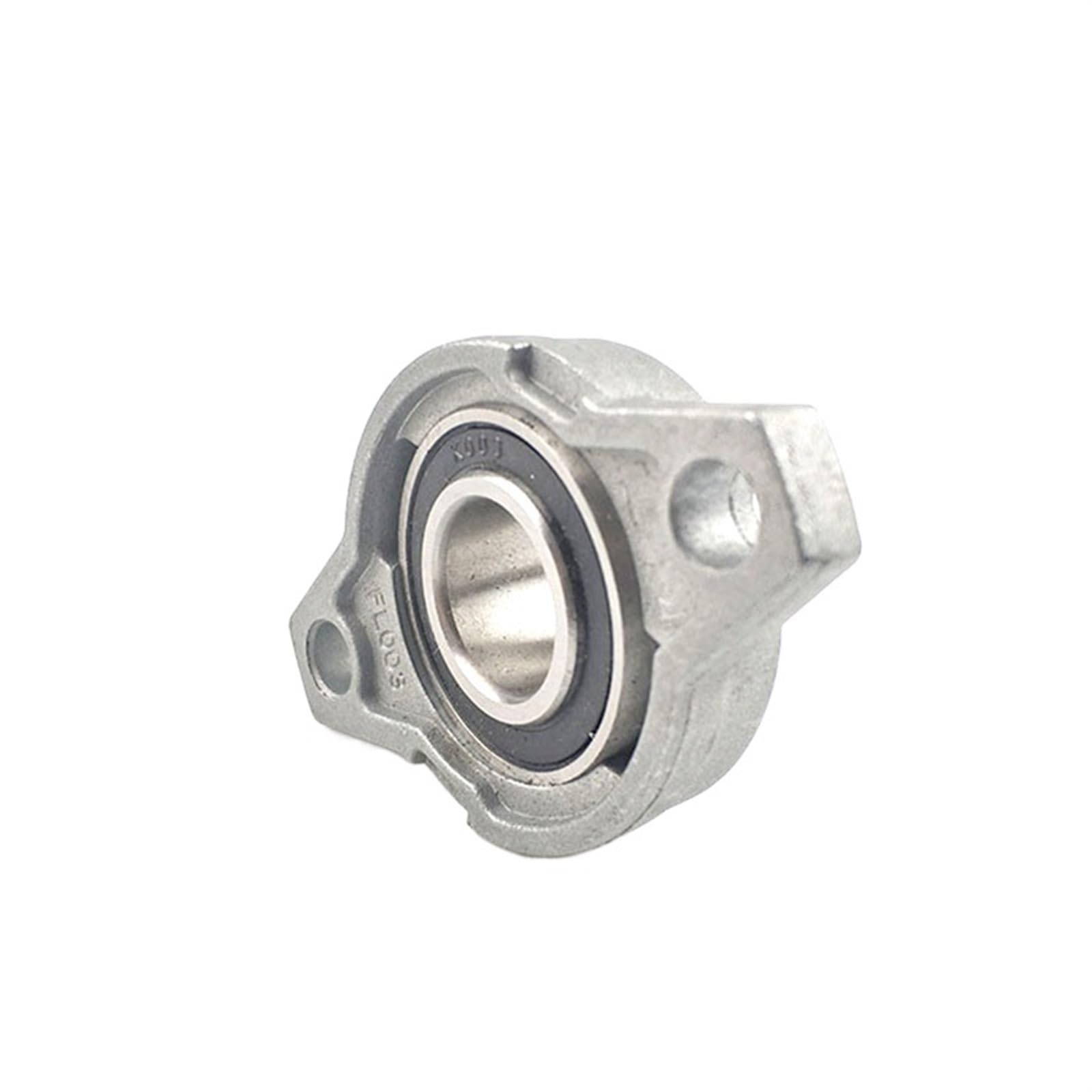 MIELEU Mounted Bearing 2 Pezzi KFL005 Cuscinetto autoallineante con alloggiamento in ghisa Montato da 25 mm for Ball Bearing Skate Bearings