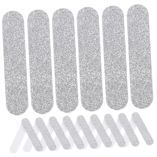 OSOLADY 30個 オニオンパウダーネイルファイル ネイルワイプ 道具 キット ポータブル nail polish nail gel 爪用の爪やすり ナチュラルネイル用の爪やすり プラスチック