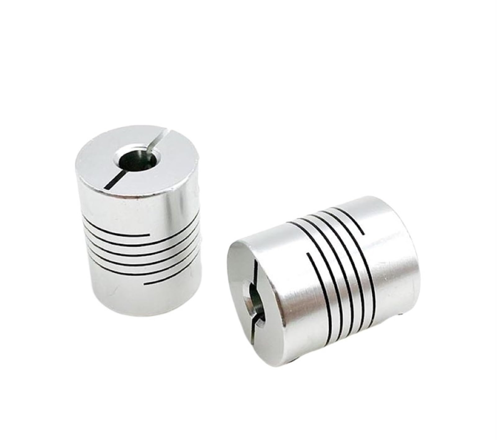 Rigid coupling,Stainless steel rigid coupling 1pcs D20L25 Aluminum Alloy Clamping Coupling Wire Elastic Motor Screw Coupling Inner Hole 3mm/4mm/5mm/6mm/6.35mm/8mm(3mm to 6mm)