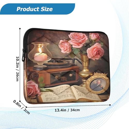 Funda vintage para laptop 13-14 pulgadas impermeable miniatura 3