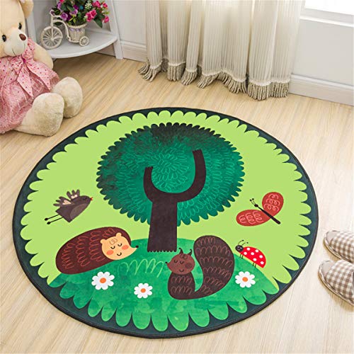 Alfombras Redondas Infantiles 100Cm Marca Morbuy-Shop