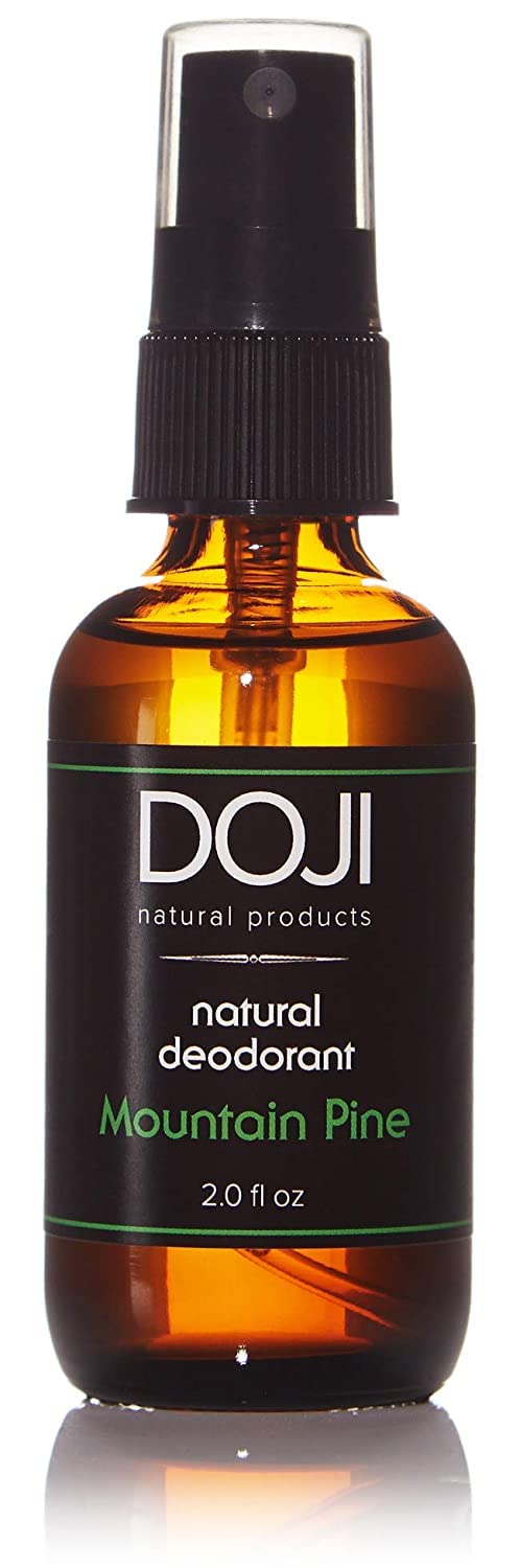 Doji Natural Deodorant Spray - Ultra-Effective, Aluminum-Free, Non-Staining, PH-Balanced, 100% Organic Ingredients, Vegan, Gluten Free, Cruelty Free (
