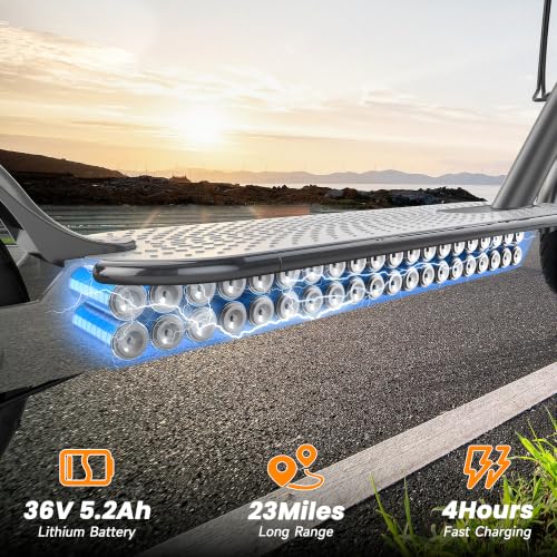 Image of Aovowheel Electric Scooter for Adults, Folding E Scooter with 250W-500W Motor 16-24 Mph Top Speed, Max 15-60Miles Long Range,Commuting Scooters with 6.5'' /8.5'' /10'' /14'' Tires, Dual Brakes