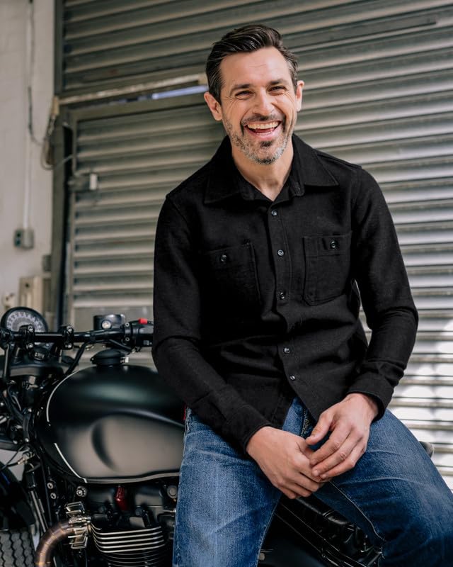 Men's Flannel Shirts Long Sleeve Button Down Shirts for Men Regular Fit Casual Shirt Jacket with Pockets3