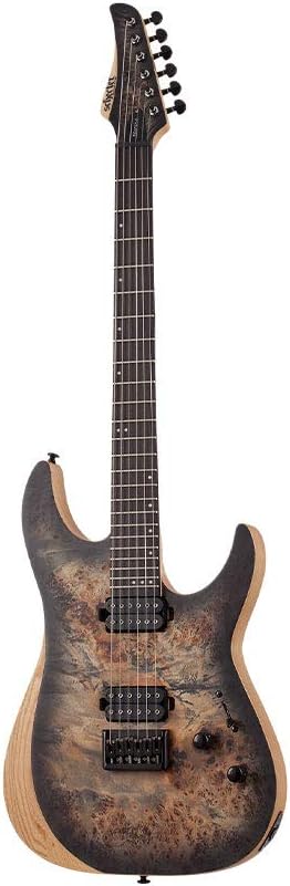 Schecter Reaper-6 - Satin Charcoal Burst