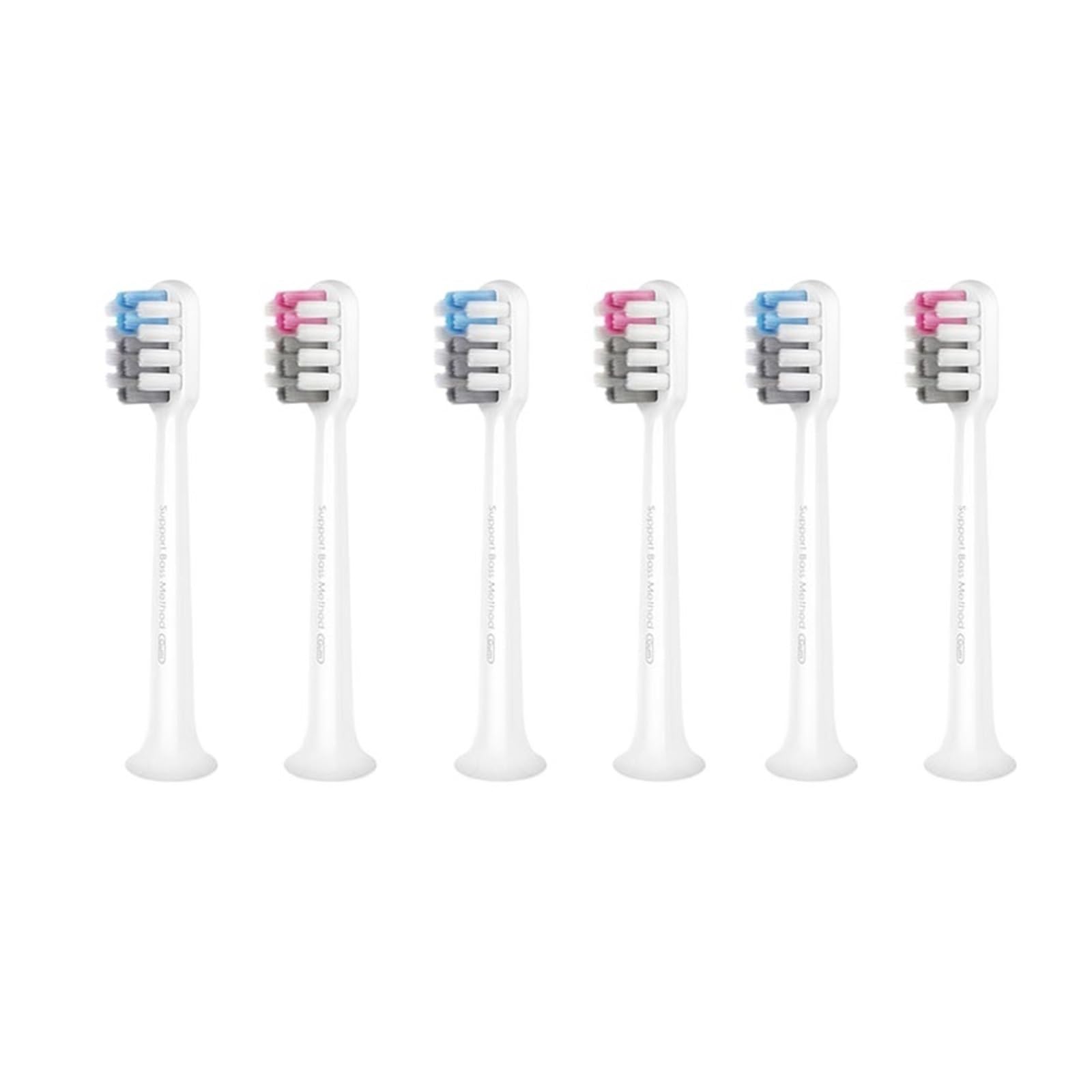 Cabezales de repuesto, compatible con DR.BEI, C1 | Cabezales para cepillo dental eléctrico, plástico, 2/4/6pcs(3boxes Sensitive Typ)