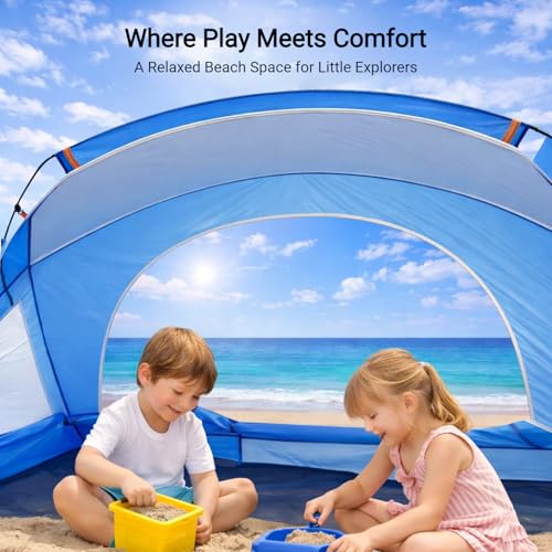 Beach Tent with UPF 50+ Protection