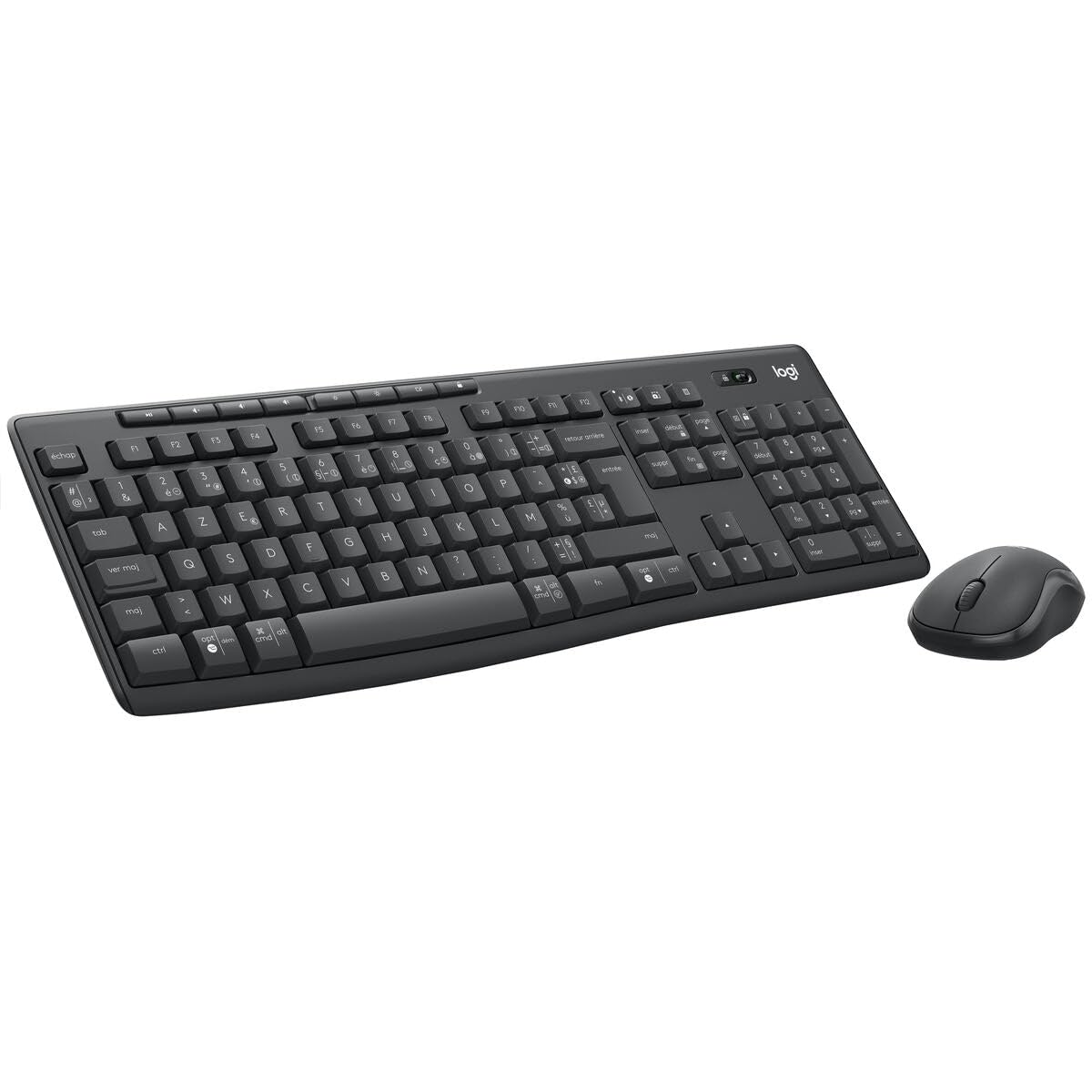 Logitech MK370 Combo for Business – Graphite, AZERTY French Layout