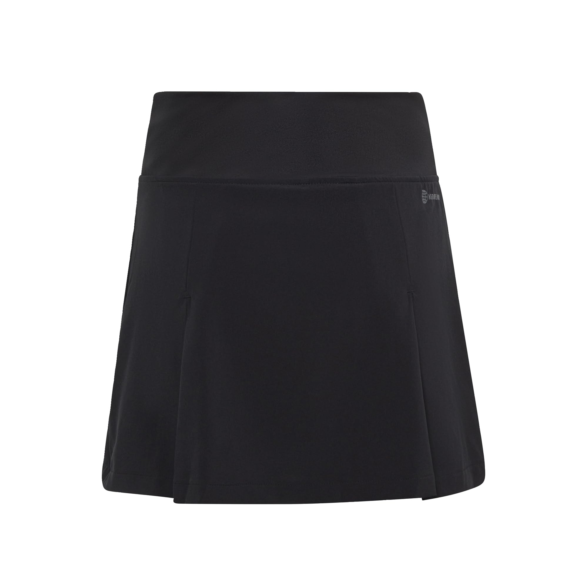 adidas Fille Club Tennis Pleated Skirt, Black, 13-14 Years