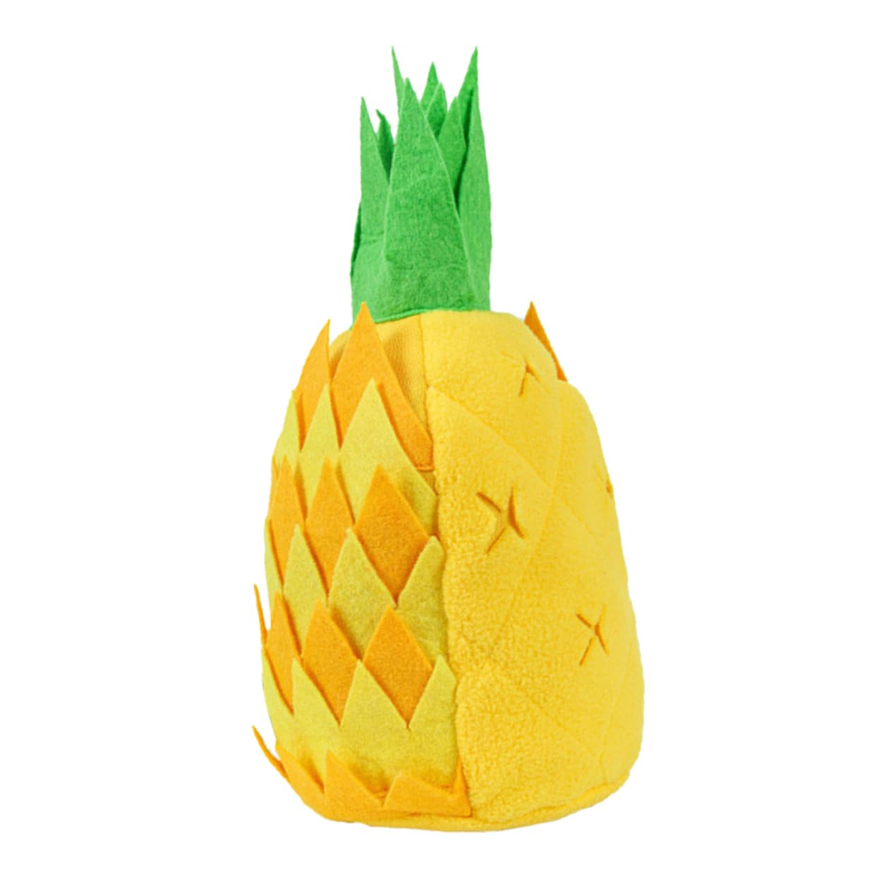 Jouet Ananas pour Chien Jouet à Mâcher Interactif à Renifler pour Chien Lavable