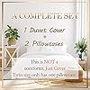 Farm Cow Skull Duvet Cover Set Retro Pink Daisy Yellow Poppy Bedding Set for Kids Teens Adults Watercolor Teal Blue Stripes Boho Exotic Comforter Cover with 2 Pillowcases(No Comforter)Queen Size 3 Pcs #4