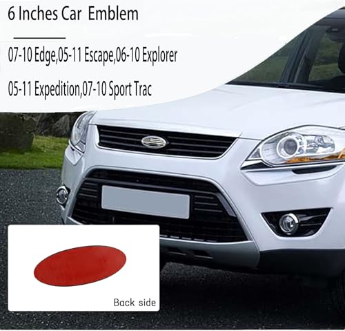 Image of for Ford Emblem, 6 inch American Flag Badge Front Grille Tailgate Emblem for 07-10 Edge, 05-11 Escape, 06-10 Explorer, 05-11 Expedition, 07-10 Sport Trac