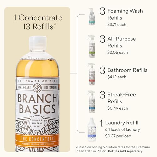 Branch Basics The Concentrate Refill- Multi-Surface All Purpose Cleaner Concentrate - Laundry, Kitchen thumb #3