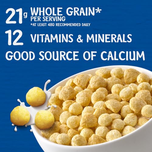 Image of Kix Whole Grain Breakfast Cereal, Corn Cereal Puffs, Family Size, 18 oz