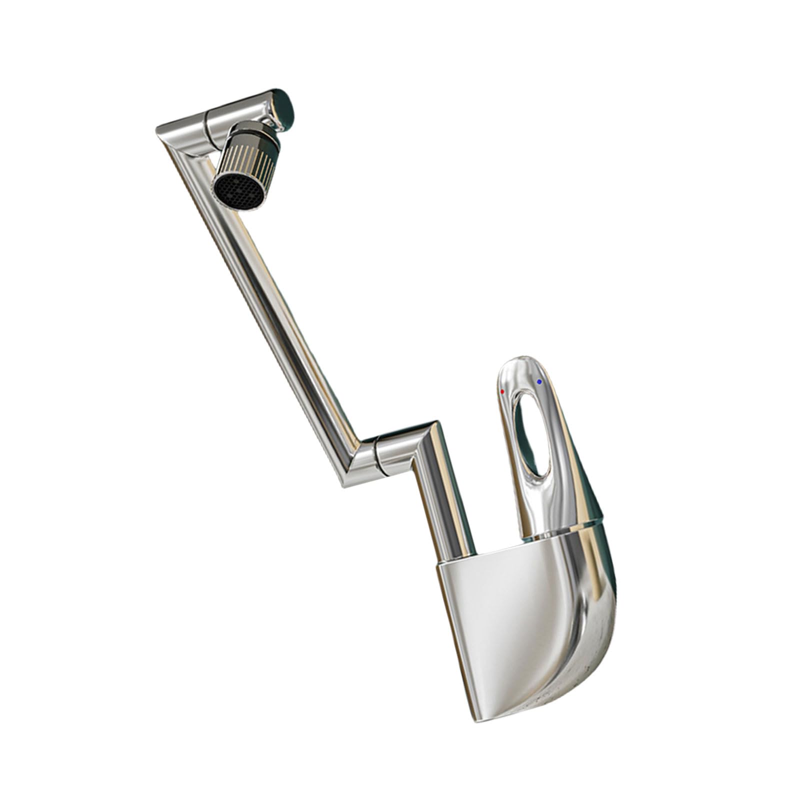 Msioytog Plating Bathroom Sink Mixer Tap Brass Bathroom Faucet Easy Installation Fixture Elegant Faucet Simple Installs