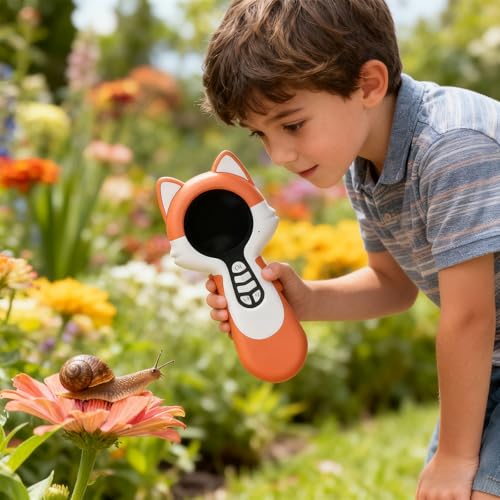 Microscope électronique portable enfants 200x, le cadeau éducatif parfait