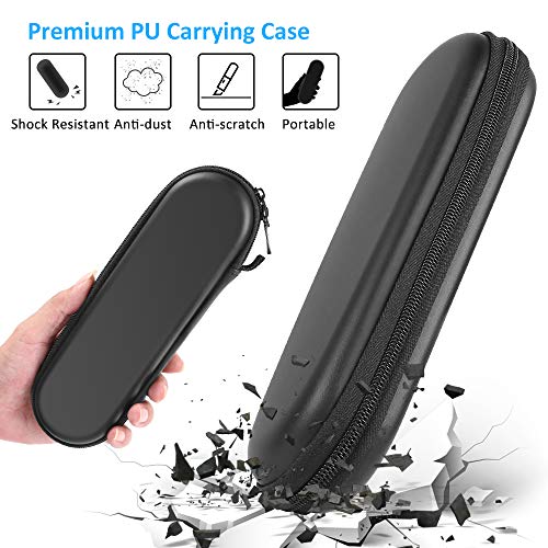 Titacute Ipencil Case, Carrying Case Compatible With Apple Pencil 2Nd Generation For Ipad Pro Pencil Holder Case Dual Zipper Pouch Eva Foam Protective Case For Stylus Pen, Ipencil Adapter/Tip Black #TOP1