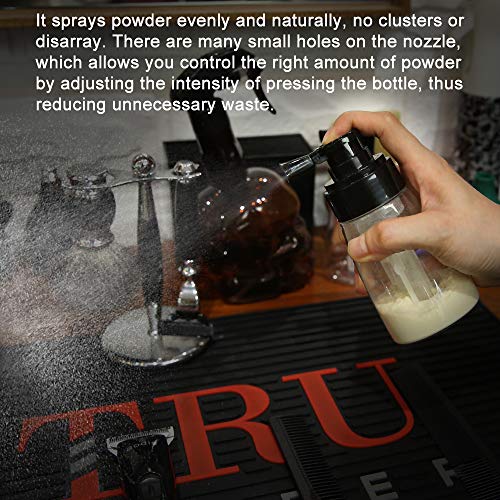 Frascos de spray vazios, Preto