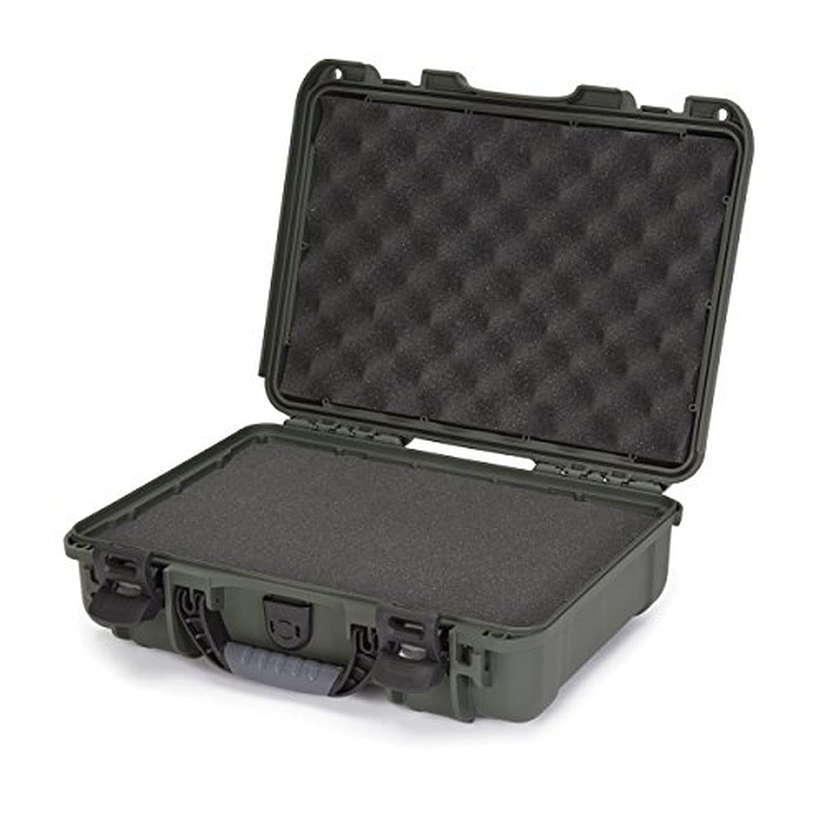 Nanuk 910 Professional Hand Gun/Pistol Case, Military Approved, Waterproof and Shockproof - Olive