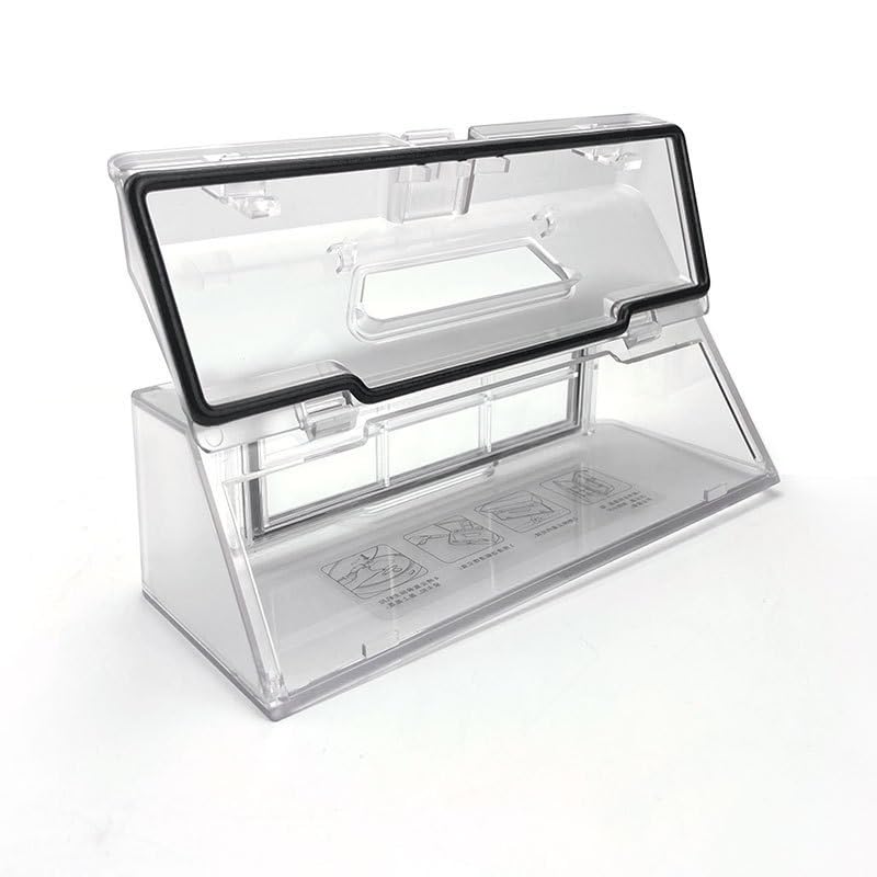 Vacuum Cleaner Dust Collection Box, Compatible for Mi Home, Mop P Pro 2S STYTJ02YM 3C S10 B106GL B06CN MVXVC01-JG VioMi V2 Pro V-RVCLM21B V3(Black with Filter)