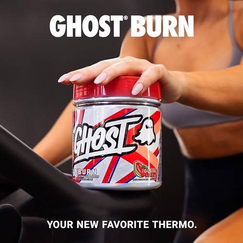 Image of GHOST Burn Weight Management Powder, Guava Berry (60 Servings) - Metabolism & Energy Support Supplement for Men & Women - Natural Caffeine, L-Carnitine & L-Tyrosine - Gluten, Soy & Sugar-Free, Vegan
