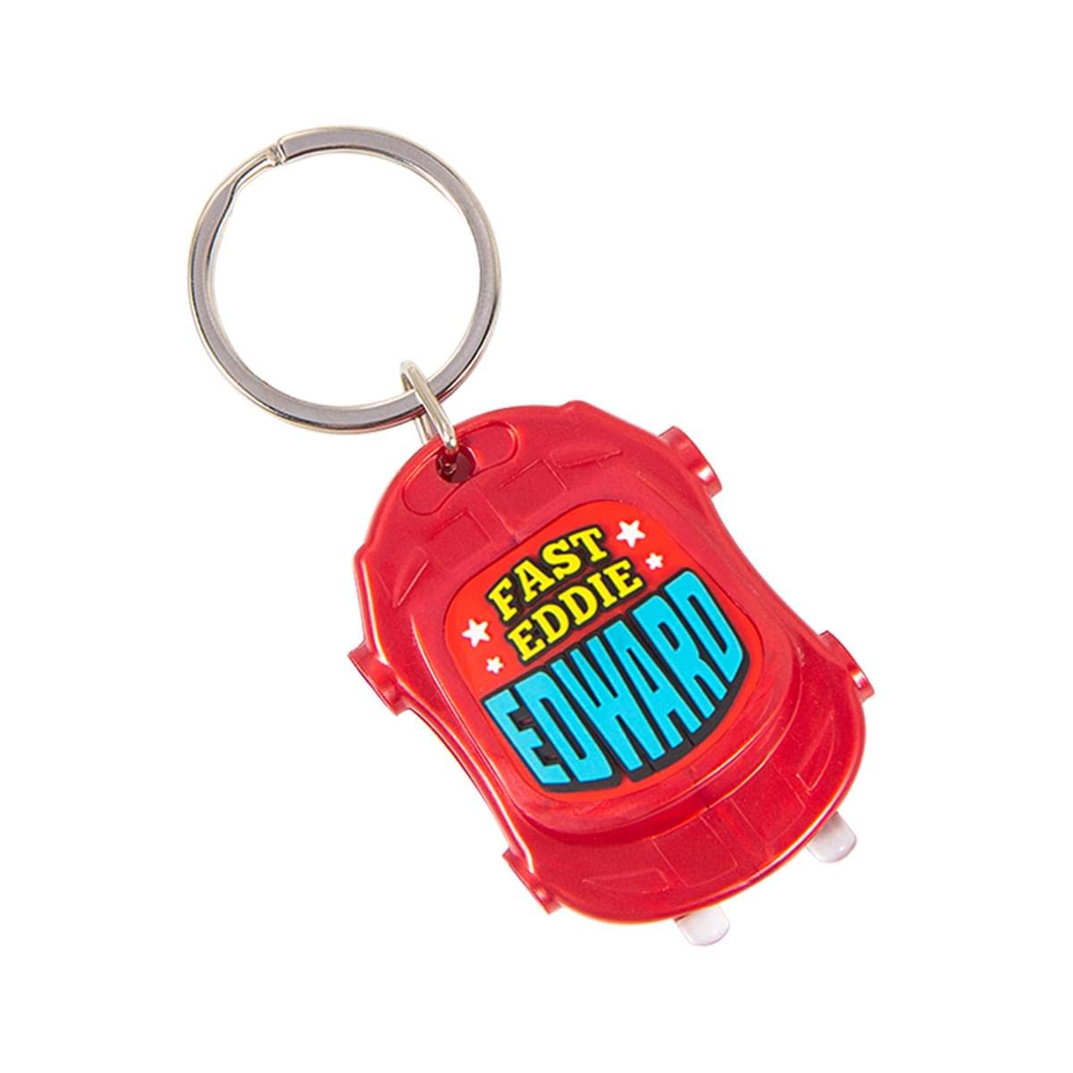 Personalised Keyring Twin Turbo Torch (Edward)