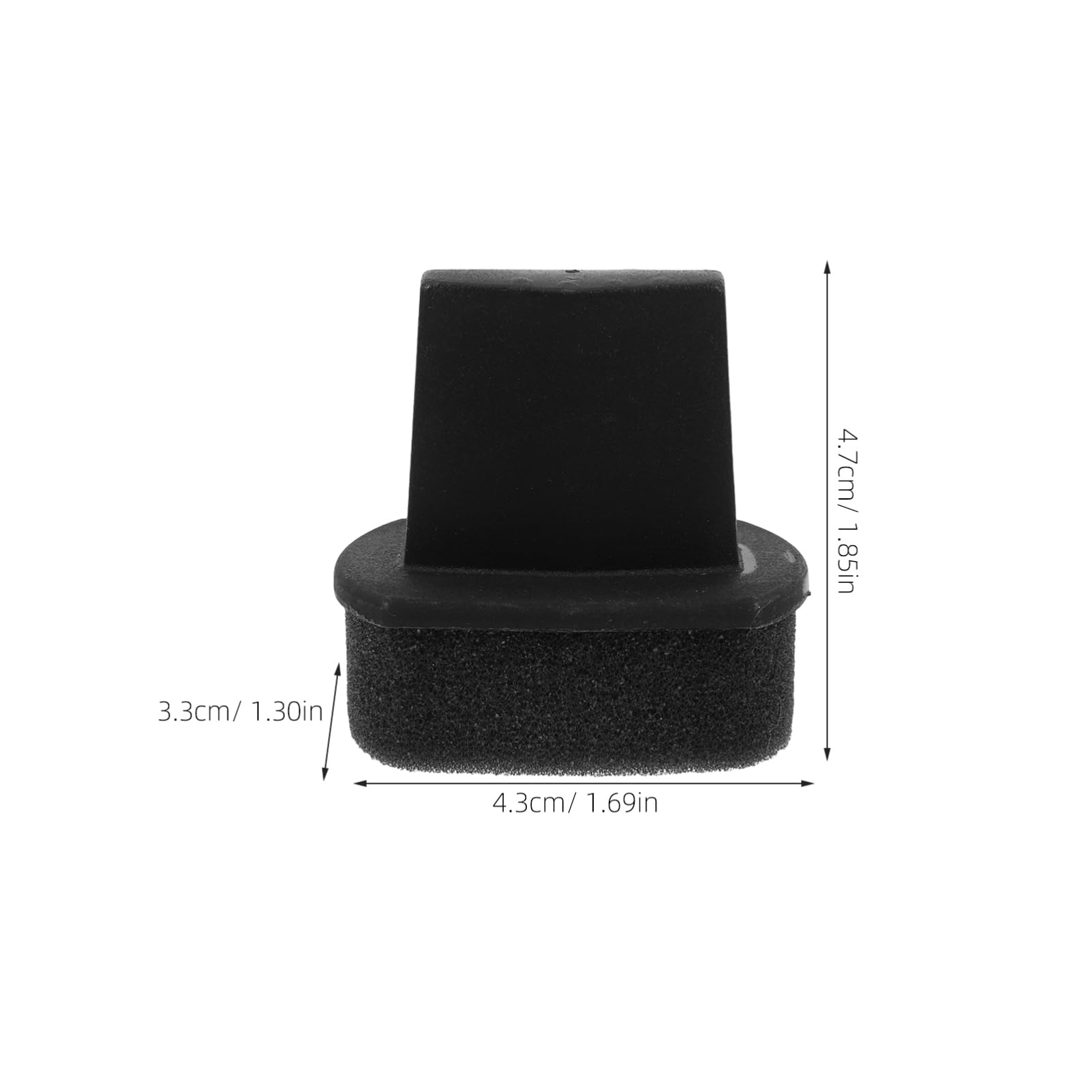 ERINGOGO 8Pcs Handheld Sponge Applicator Brushes for Painting Leather Care Car Seats More Soft Gentle Coverage for Efficient Surface Touchups Creative Projects