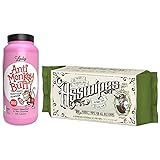 Lady Monkey Butt and ASSWIPES! 6 oz Lady Anti Monkey Powder with Calamine with Asswipes All Over Cleansing Hygiene Wipes with Aloe and Vitamin E!